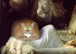 Henry Fuseli, The Nightmare Cat