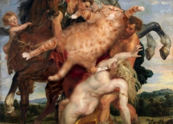 Peter Paul Rubens, The abduction of the Fat Cat from the Daughter of Leucippus