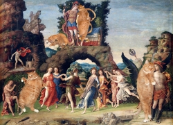 Andrea Mantegna, Parnassus, True version