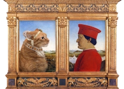 Piero della Francesca, Portraits of the Duke and Cat of Urbino