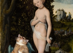 Lucas Cranach the Elder, Venus with the Cat Hunting Birds