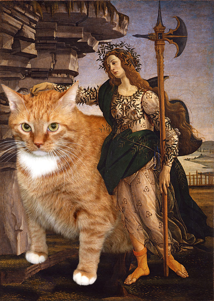  Sandro Botticelli, Pallas and the Cat