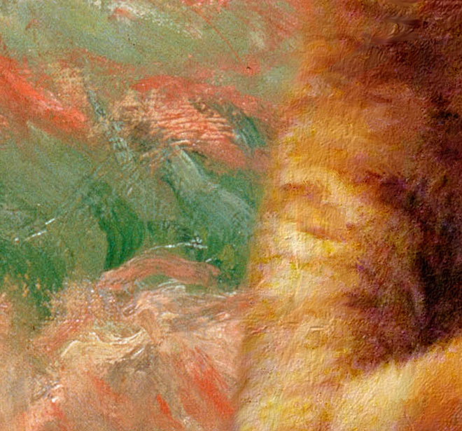 Monet, detail