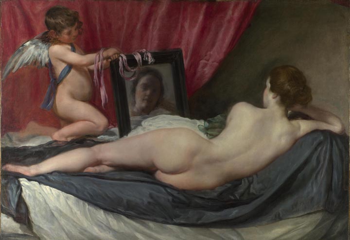 Diego Velázquez, Venus at her Mirror, or Rokeby Venus
