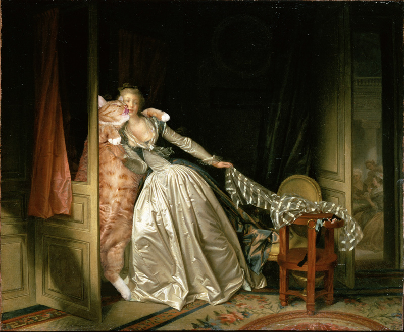 Jean-Honore Fragonard, Stolen Kiss