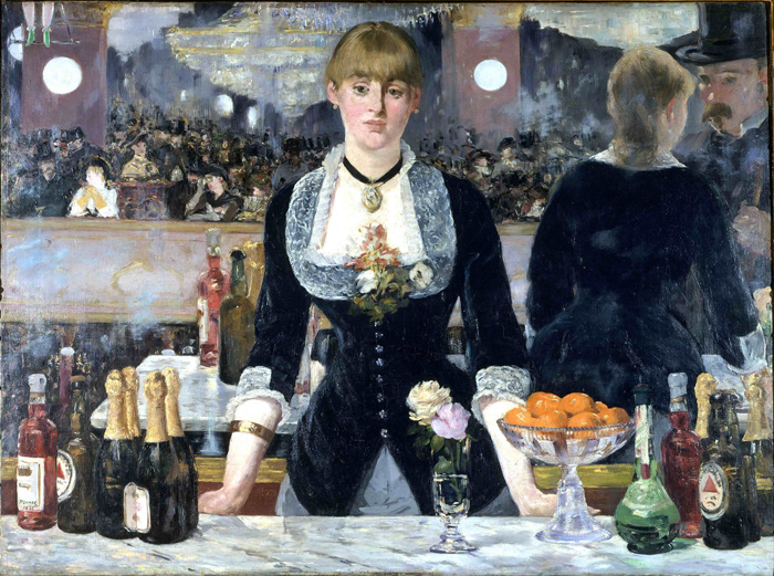 Edouard Manet, A Bar at the Folies-Berg?re, known version
