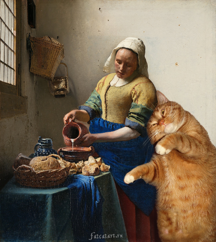 Johannes Vermeer, The Kitchen Maid