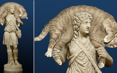 The Cat-bearer, the Good Shepherd of the Internet