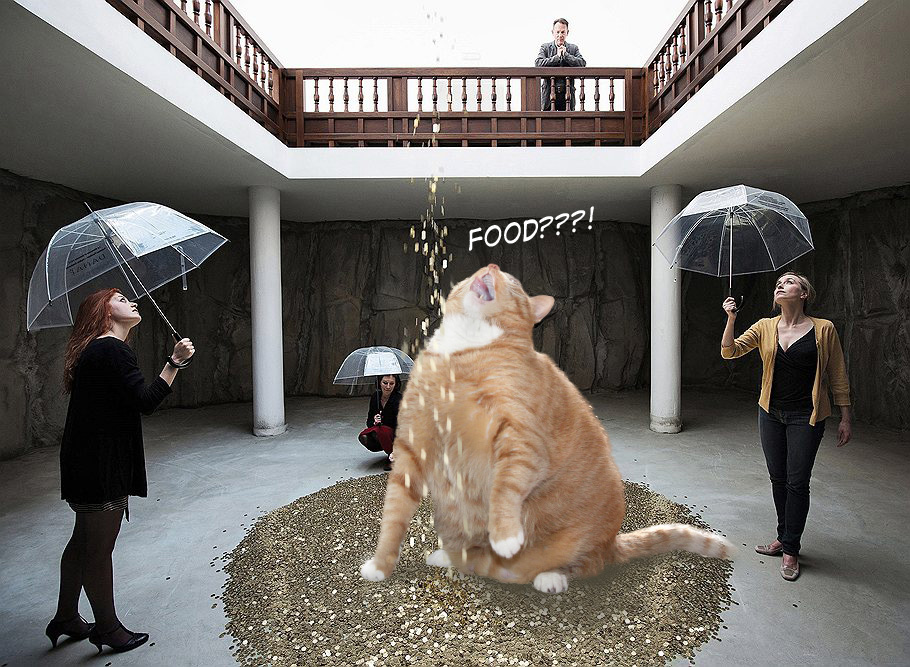 Vadim Zakharov, Fat Cat Danae 