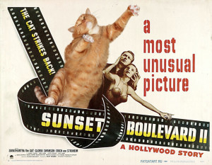 Sunset Boulevard II: The Cat Strikes Back! by fatcatart.com