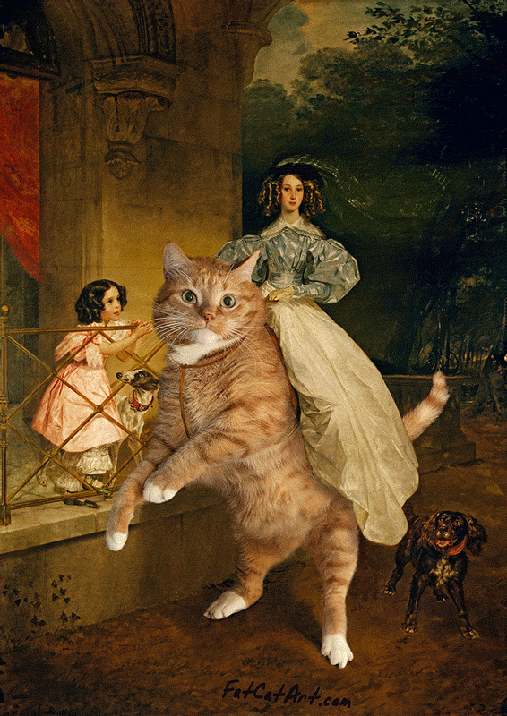 Karl Bryullov, The  Rider on the Cat