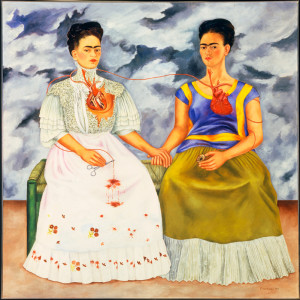 Frida Kahlo, Two Fridas, from the Museum of Modern Art Mexico collection