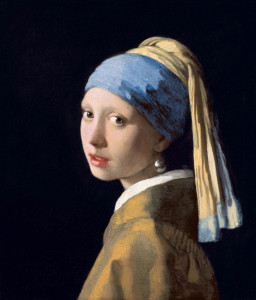 Johannes Vermeer, Girl with a Pearl Earring, from the Mauritshuis collection
