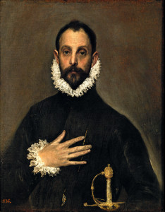 The Nobleman with his Hand on his Chest