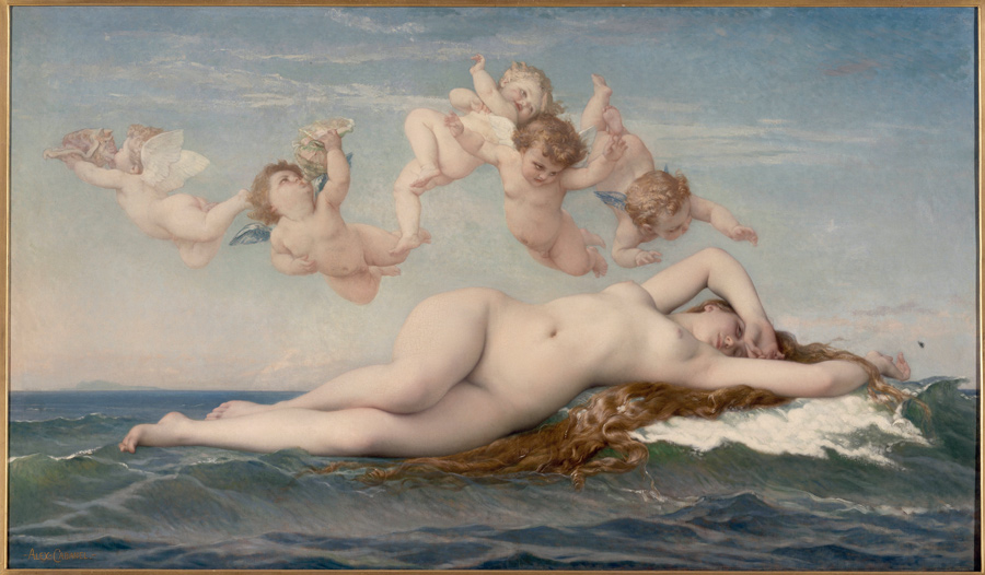 Alexandre Cabanel, The Birth of Venus, from Musée d'Orsay, Paris