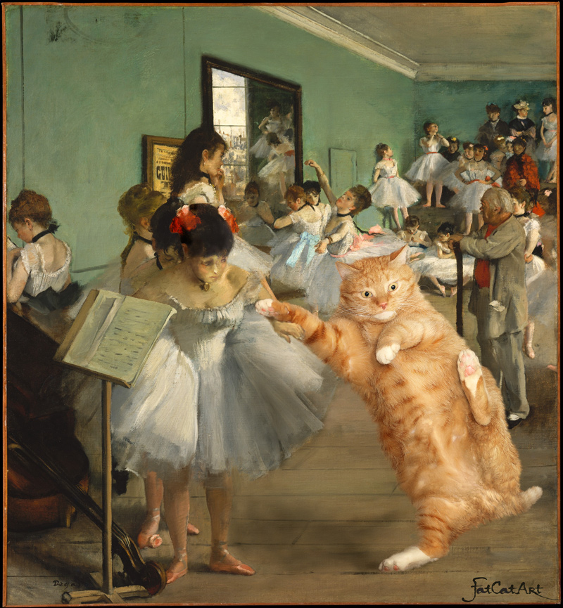 Edgar Degas, The Dance Class