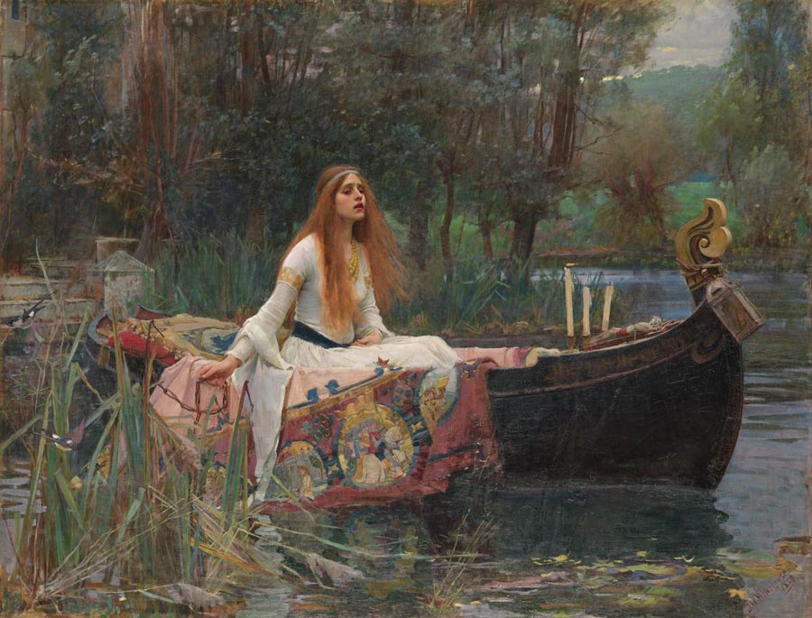 John William Waterhouse, The Lady of Shalott, from the Tate Gallery collection