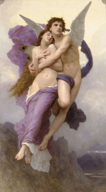 William-Adolphe Bouguereau, The Abduction of Psyche