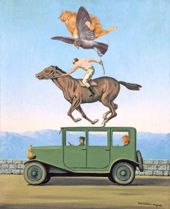 Renee Magritte, The Anger of Gods at the summit