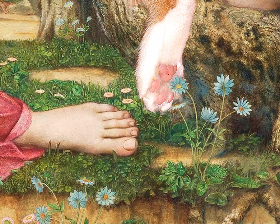 John Stanhope, Tons of Love and the Maiden, detail 