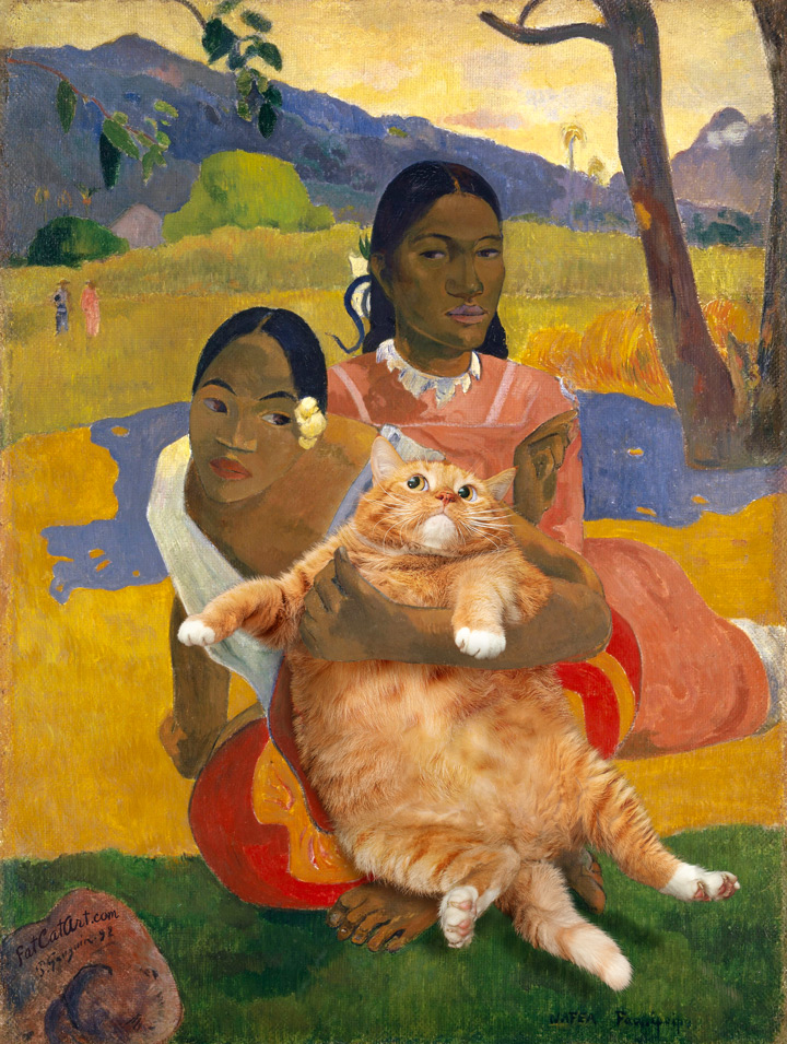 Paul Gauguin, When Will You Marry, Cat Lover?