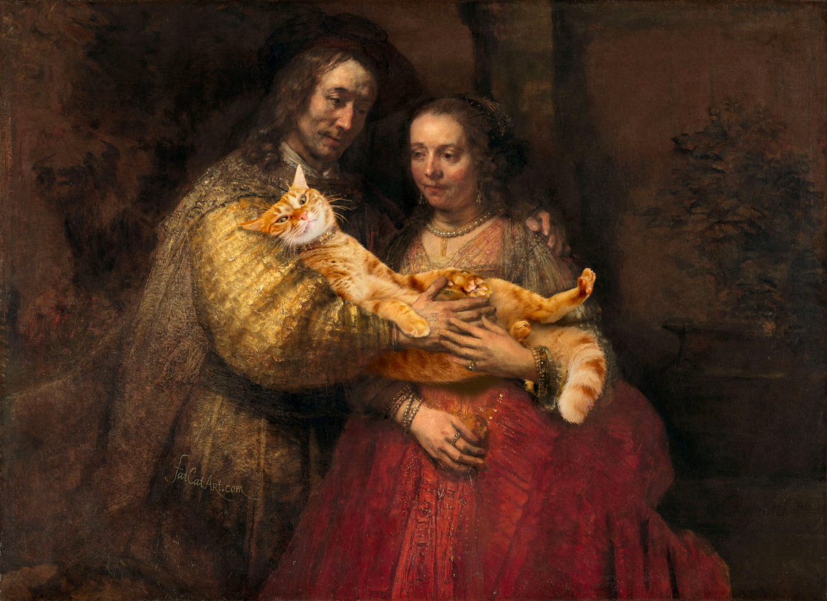 Rembrandt, The Jewish Bride and the Cat