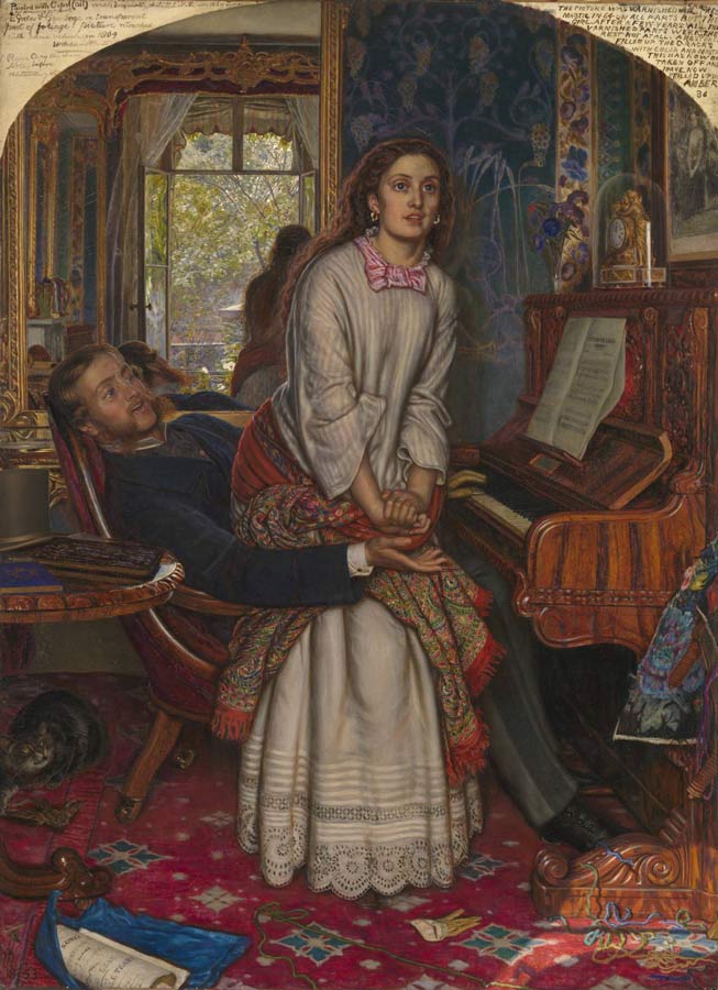 William Holman Hunt, The Awakening Conscience, Tate Gallery