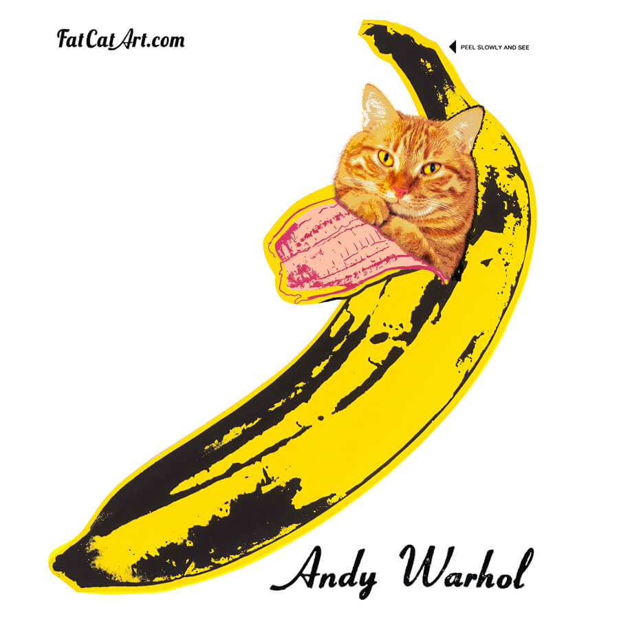 Andy Warhol, Banana Cat #1