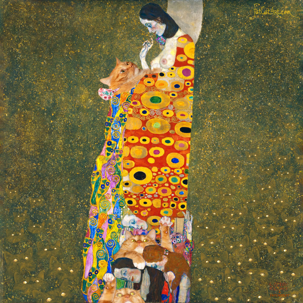 Gustav Klimt, Hope II - Boop!
