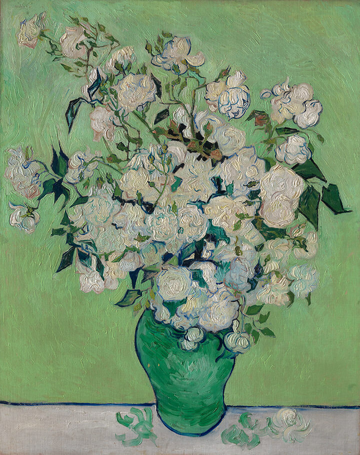 Vincent Van Gogh, Roses, the Metropolitan Museum of Art