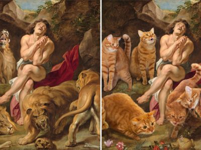 Peter Paul Rubens, Daniel in the Den of Lions Turned Ginger Kittens