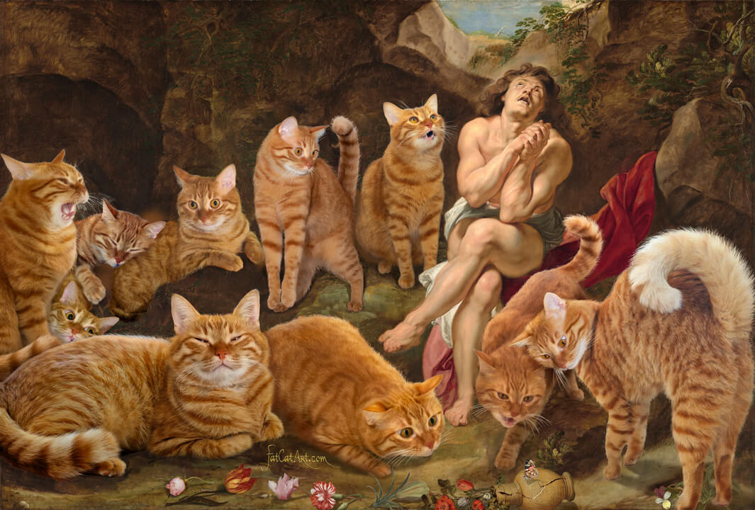 Peter Paul Rubens, Daniel in the Den of Lions Turned Ginger Kittens