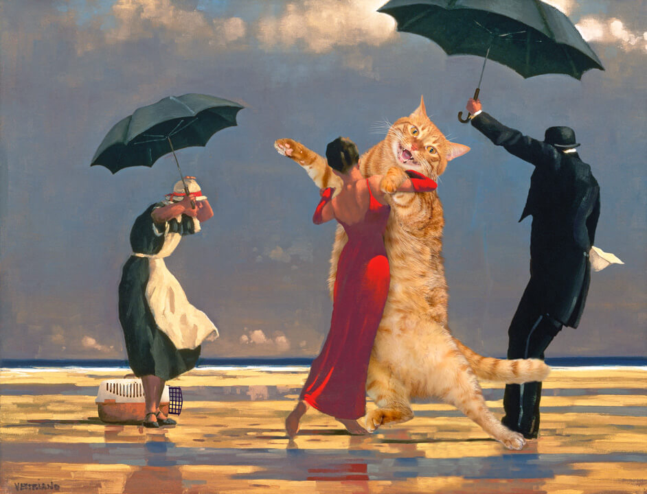 Jack Vettriano, The Singing Cat